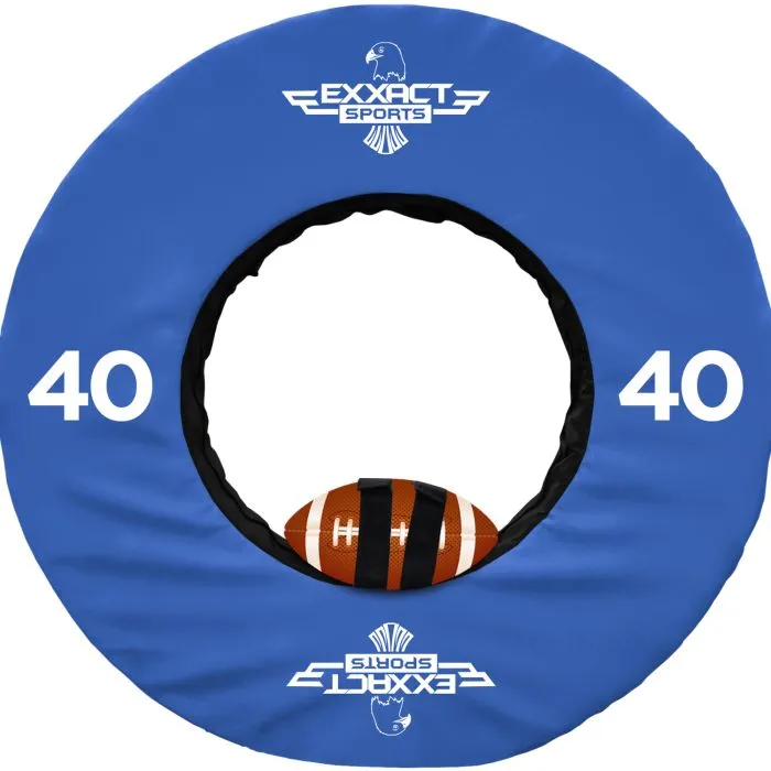 Football Tackle Wheel & Dummies with Straps 40 Inches