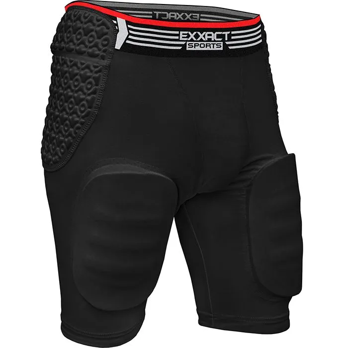 Men’s Rebel 5-Pad Football Girdle with Cup Pocket, Protective Football Pads (Adult)